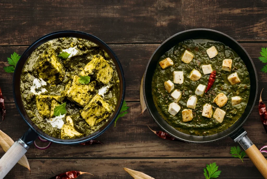 Taste the Royal Flavors — Shahi Paneer, Paneer Karahi & Palak Paneer at Bombay Paratha